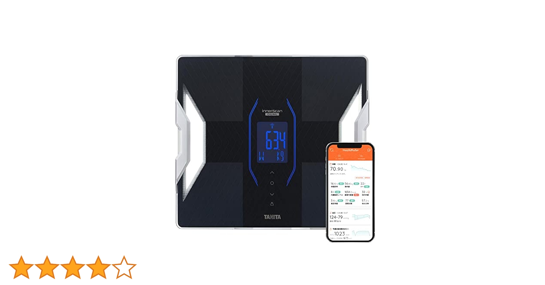 Amazon | タニタ 体組成計 ヘルスメーター スマホ 日本製